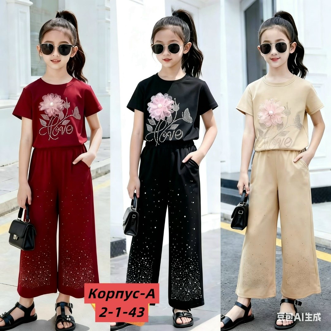 костюм для девочек,костюм трикотажный детский,детские костюмы,детский костюм,летний костюм для девочек