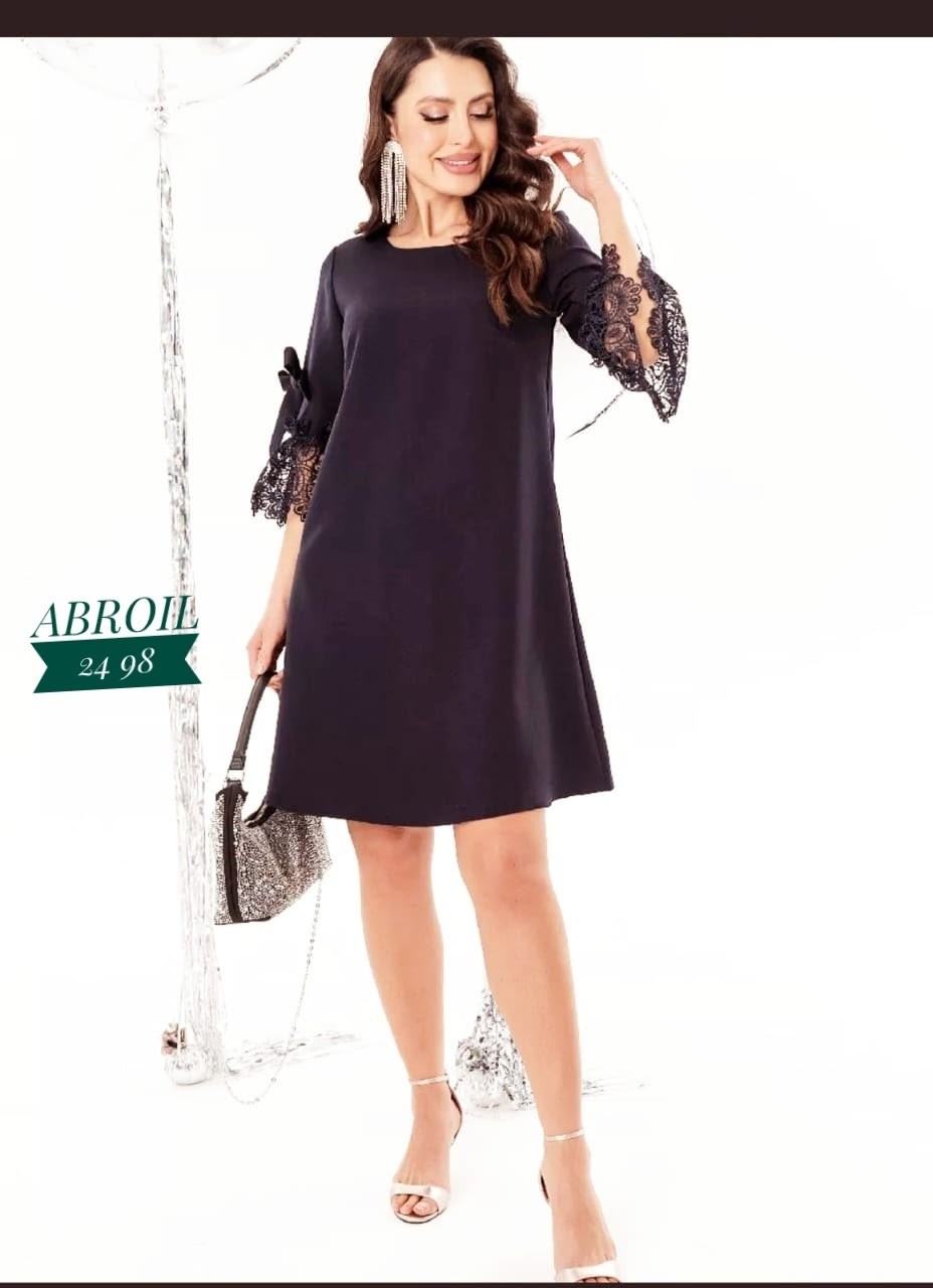 платье праздничное с кружевом твое-still цвет черный,платье праздничное с кружевом твое,нарядное платье,платье женское,платье