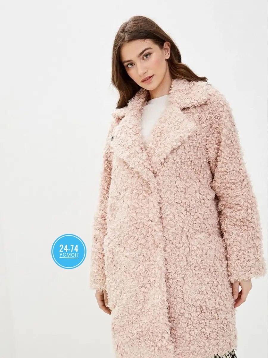 шуба lichi из экомеха,женская шуба,искусственная шуба из экомеха короткая под норку с поясом miura maison,длинная голубая шуба,шубка