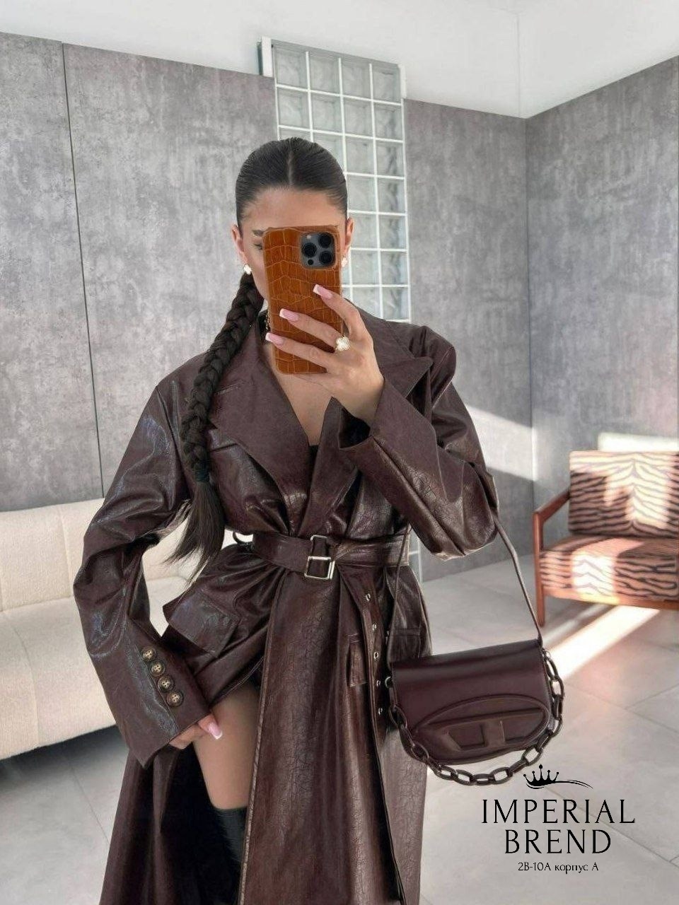 тренч из эко-кожи maroon asya semyonova,кожаный тренч,тренч плащ кожаный длинный simile instyle 332809250,кожаный плащ женский,тренч кожаный плащ