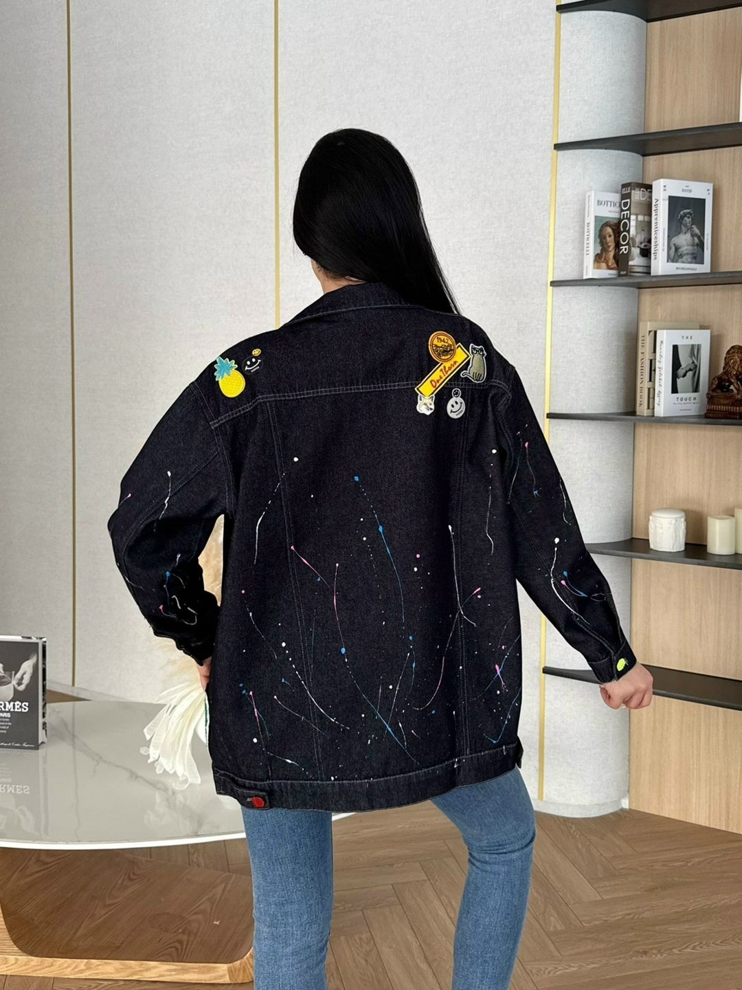 куртка женская джинсовая оверсайз,куртка джинсовая,женская джинсовая куртка,джинсовая куртка оверсайз удлиненная mamiel,модные джинсовые куртки