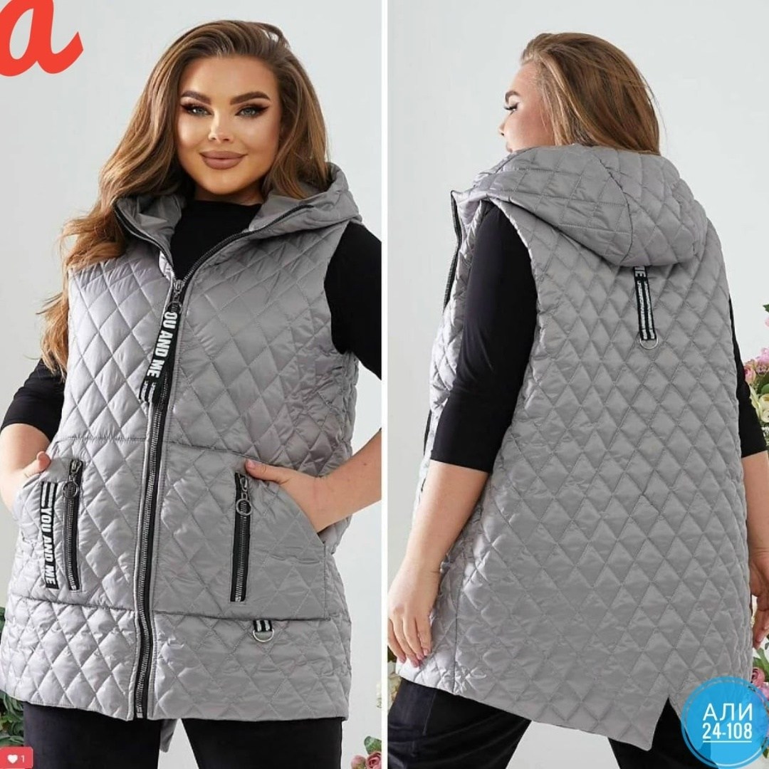 жилетка женская больших размеров,демисезонная жилетка,жилетка на синтепоне,жилет на синтепоне,женские жилетки