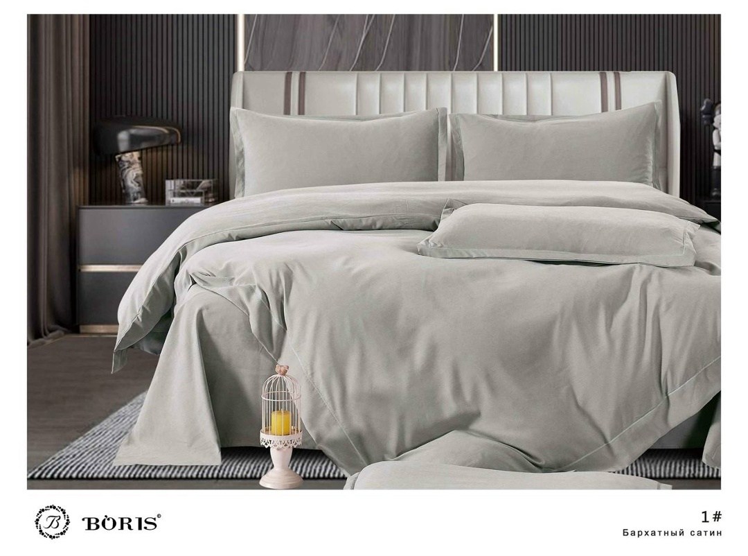 комплект постельного белья boris бархатный сатин,комплект постельного белья boris сатин люкс,комплект постельного белья boris бархатный сатин евро размер зеленый,комплект постельного белья boris,компл
