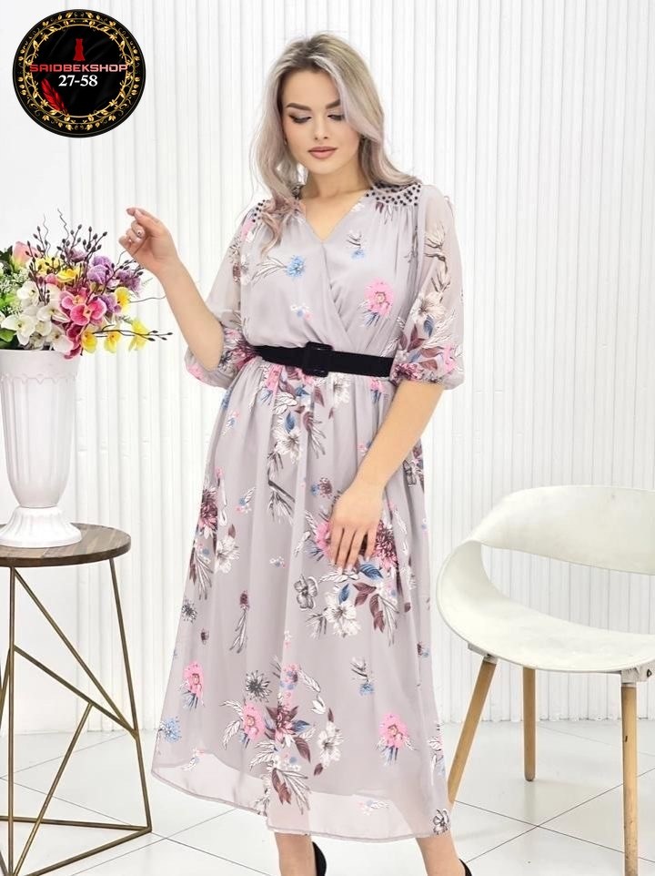 шифоновое платье женское,платье женское шифон,женское шифоновое платье с поясом,женское платье больших размеров,платье