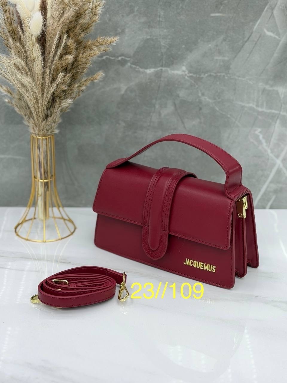 сумка jacquemus,женская сумка jacquemus,сумка jacquemus le bambino,женская сумка jacquemus la bambino из натуральной кожи,сумка