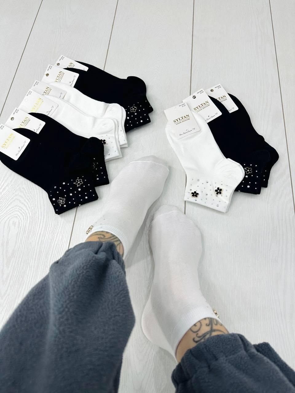 носки женские со стразами 5 пар бакуля 325148688,носки женские 10 пар,носки со стразами,носки женские,носки короткие со стразами