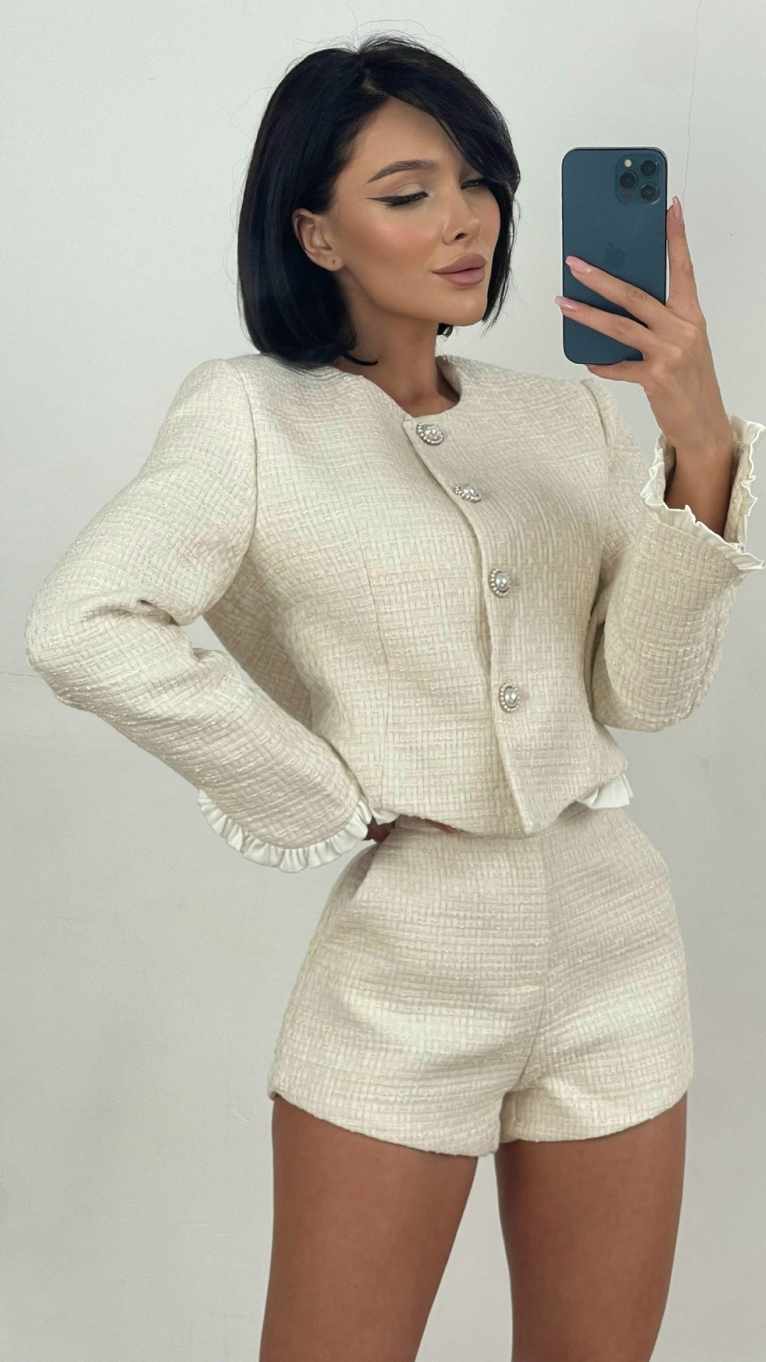 твидовый костюм,твидовый костюм жакет,костюм женский,костюм с шортами,костюм твидовый женский