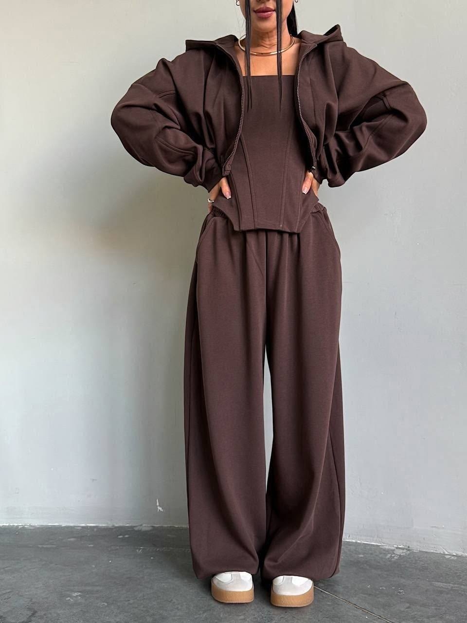 женский костюм,брючный костюм,костюм худи,женский спортивный костюм из двух предметов