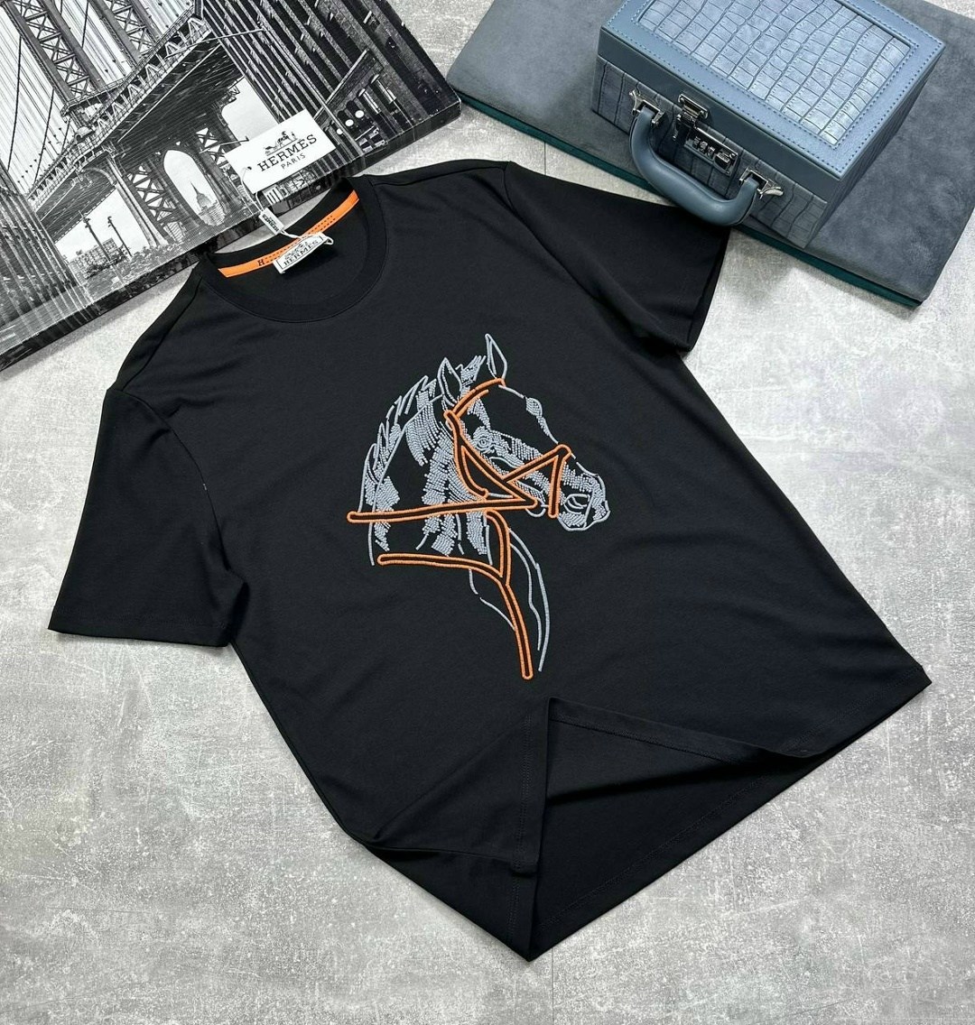 футболка hermes,футболка гермес,hermes футболка мужская,мужская футболка