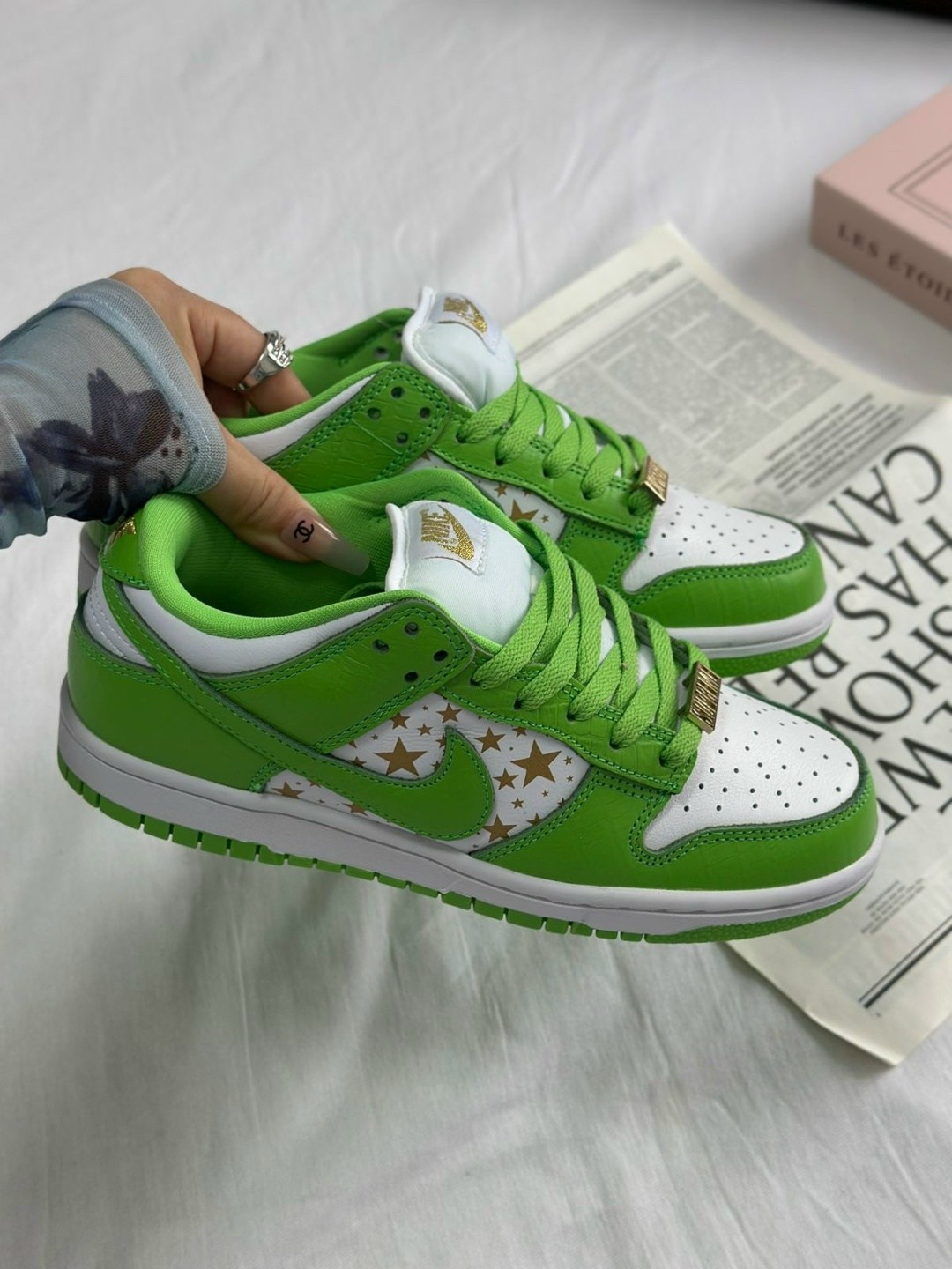 кроссовки,nike sb dunk low,nike dunk low,nike dunk low green,nike supreme