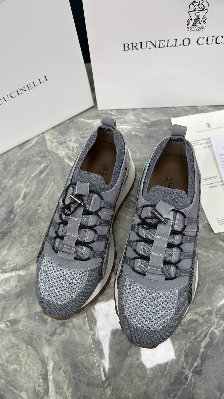 brunello cucinelli кроссовки,комбинированные кроссовки brunello cucinelli,brunello cucinelli кроссовки мужские,мужские кроссовки brunello cucinelli серые,