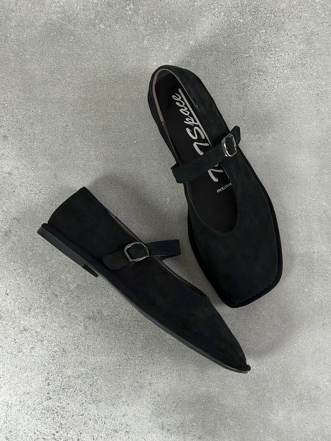 ,балетки замшевые мэри джейн massimo dutti, повседневные,туфли на плоской подошве,замшевые балетки