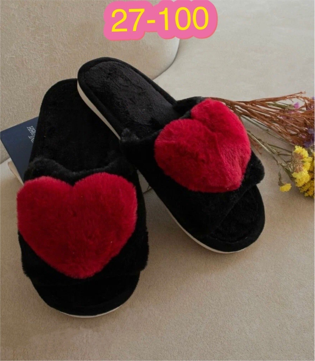 тапочки женские,тапки женские,женские домашние тапочки,тапочки пушистые женские,тапочки с сердечком из меха