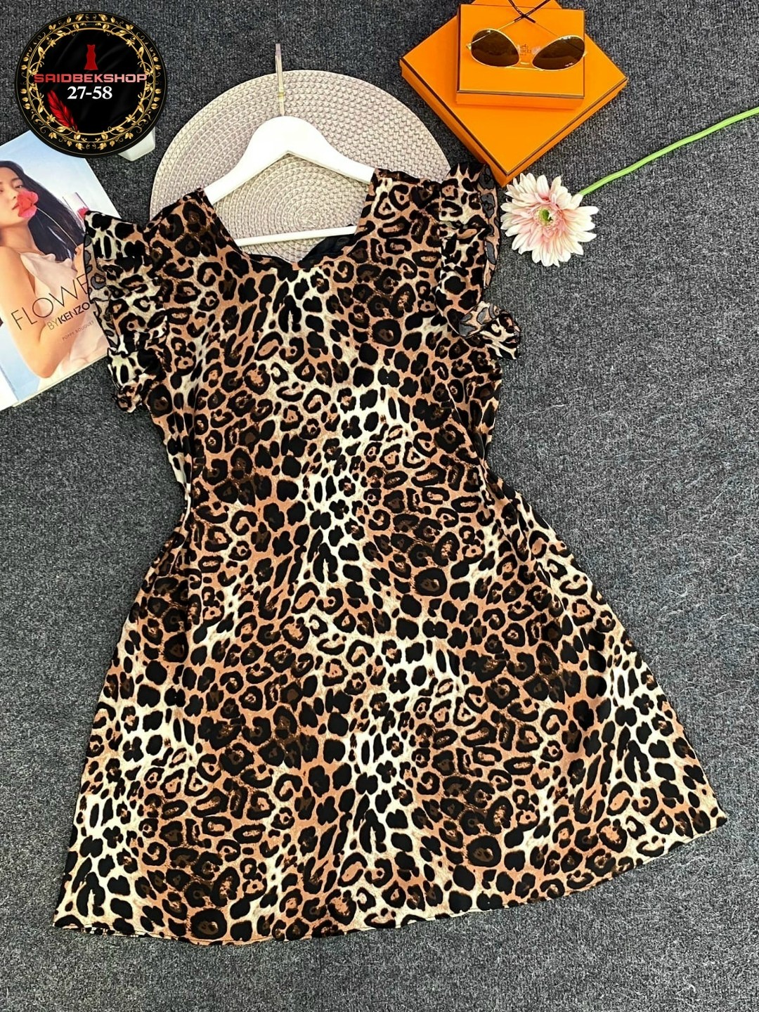 платье с леопардовым принтом,платье женское леопардовое,платье летнее леопардовое,платье леопардовый принт,платье мини с леопардовым принтом