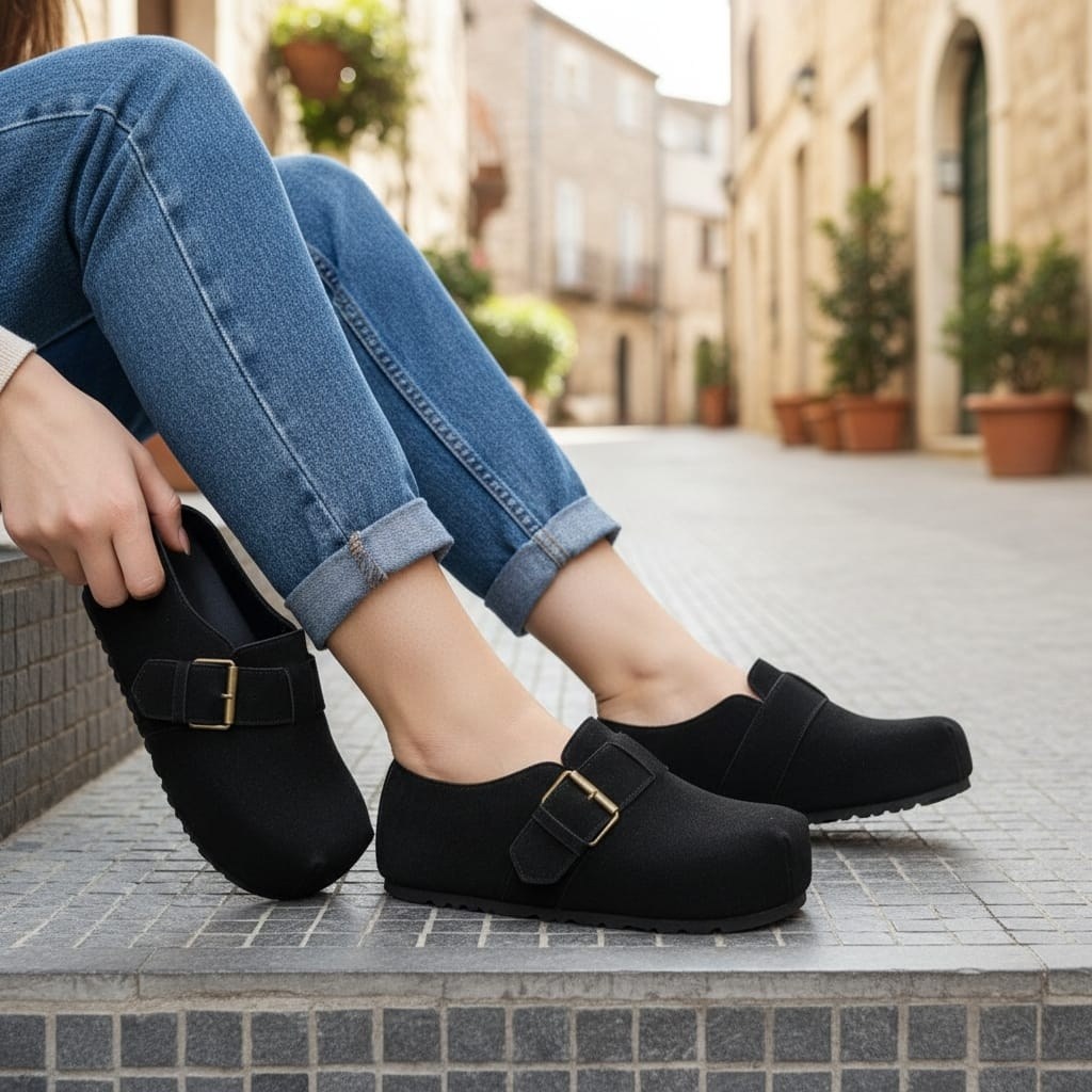 повседневная ,женская , для женщин,мюли замшевые,домашняя