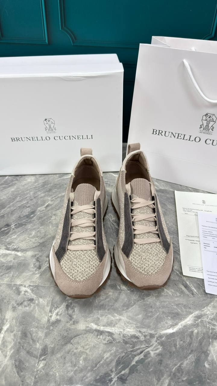 brunello cucinelli кроссовки,комбинированные кроссовки brunello cucinelli,женские кроссовки brunello cucinelli,кроссовки brunello cucinelli коричневый,замшевые кроссовки brunello cucinelli