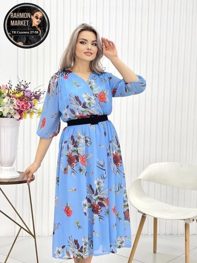 шифоновое платье женское,платье женское шифон,женское шифоновое платье с поясом,женское платье больших размеров,шифоновое платье