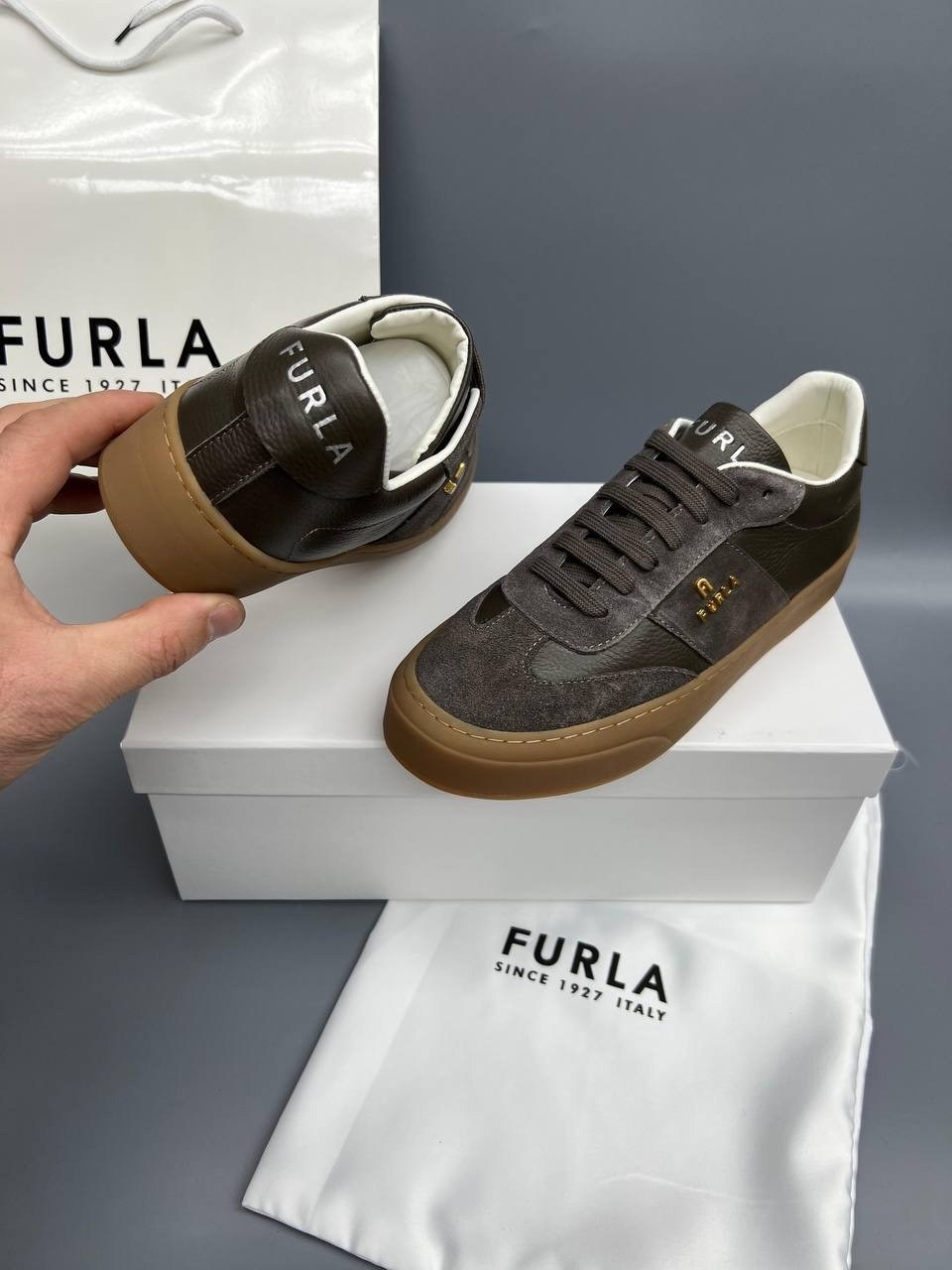 женские кеды furla furla enjoy артикул yi79enj черный,,кеды furla,кроссовки furla, furla