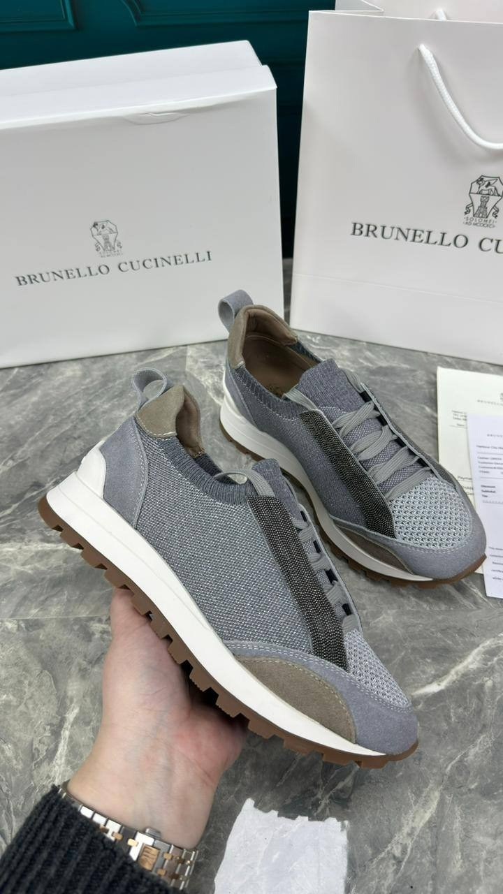 brunello cucinelli кроссовки,brunello cucinelli кроссовки мужские,комбинированные кроссовки brunello cucinelli,женские кроссовки brunello cucinelli,brunello cucinelli кроссовки серые