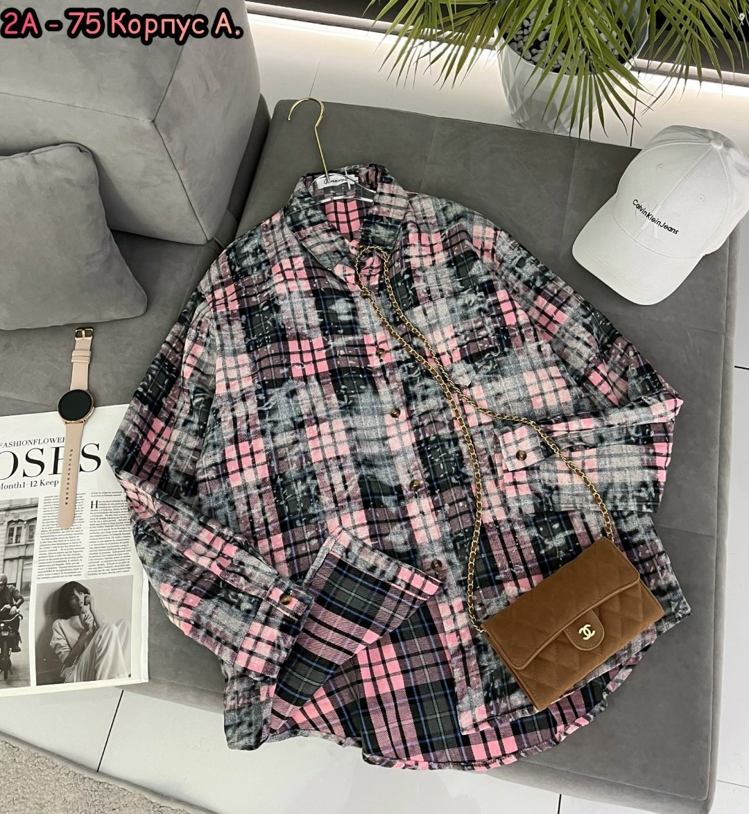 рубашка в клетку от miu miu,женская рубашка в клетку,рубашка в клетку,теплая рубашка в клетку оверсайз,женская рубашка