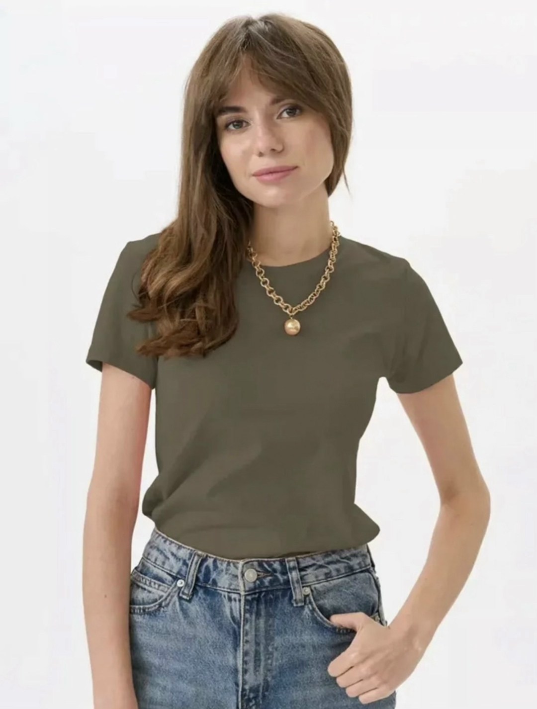 футболки женская,футболка женская uzcotton premium серая xs,однотонная женская футболка,футболка графитового цвета,меланж серый