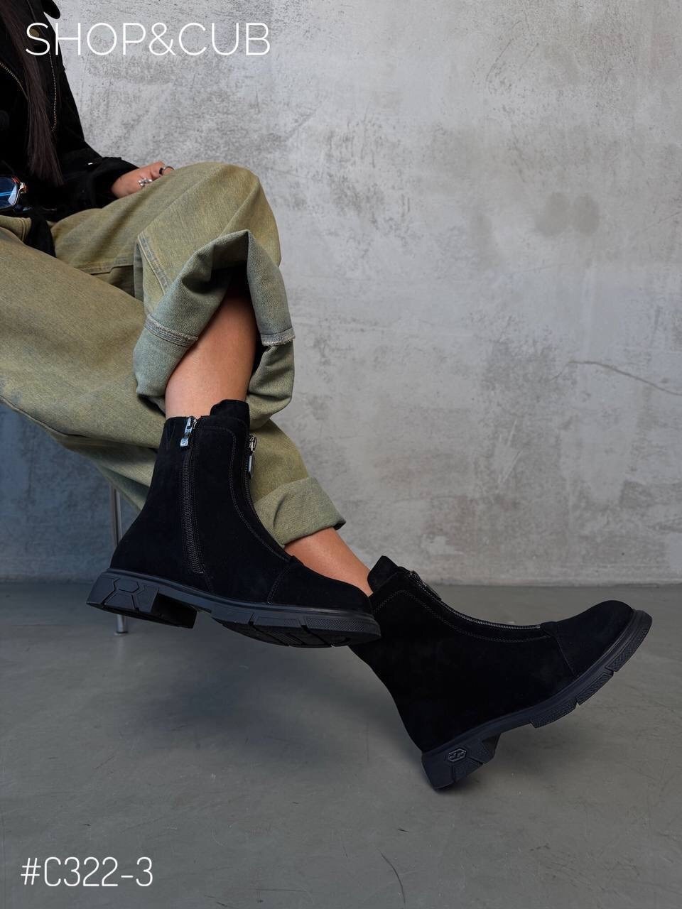 юничел замшевые зимние ботинки,,ботинки черный madella 016106339,ботинки женские,женская