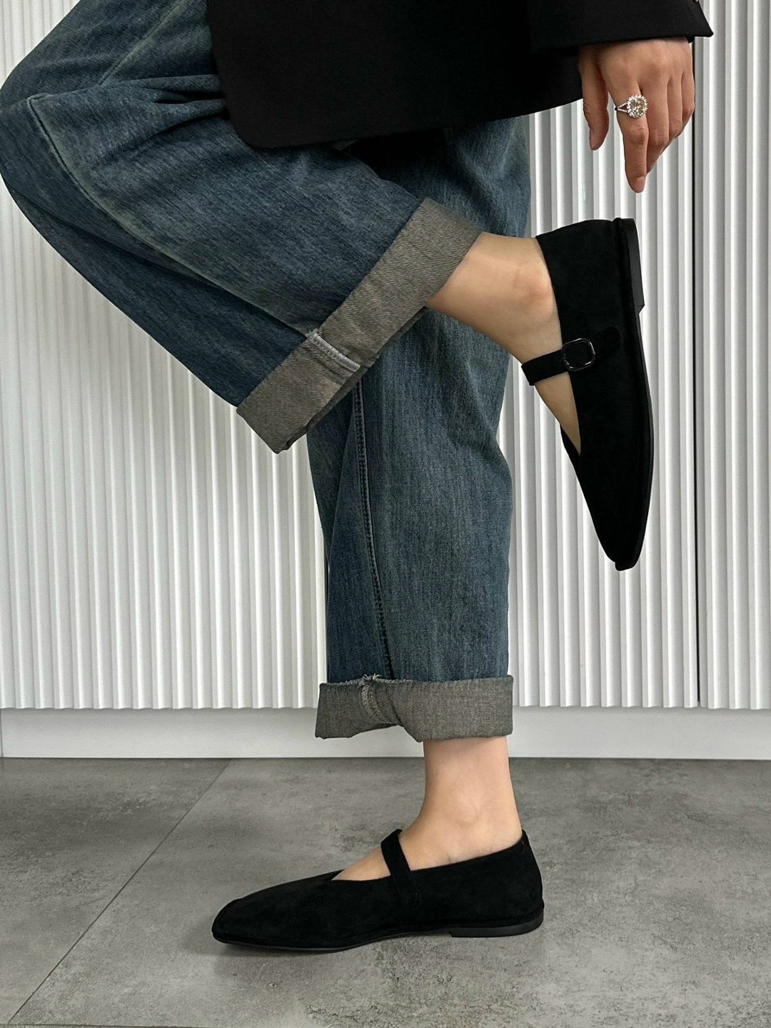 ,балетки замшевые мэри джейн massimo dutti, повседневные,туфли на плоской подошве,замшевые балетки