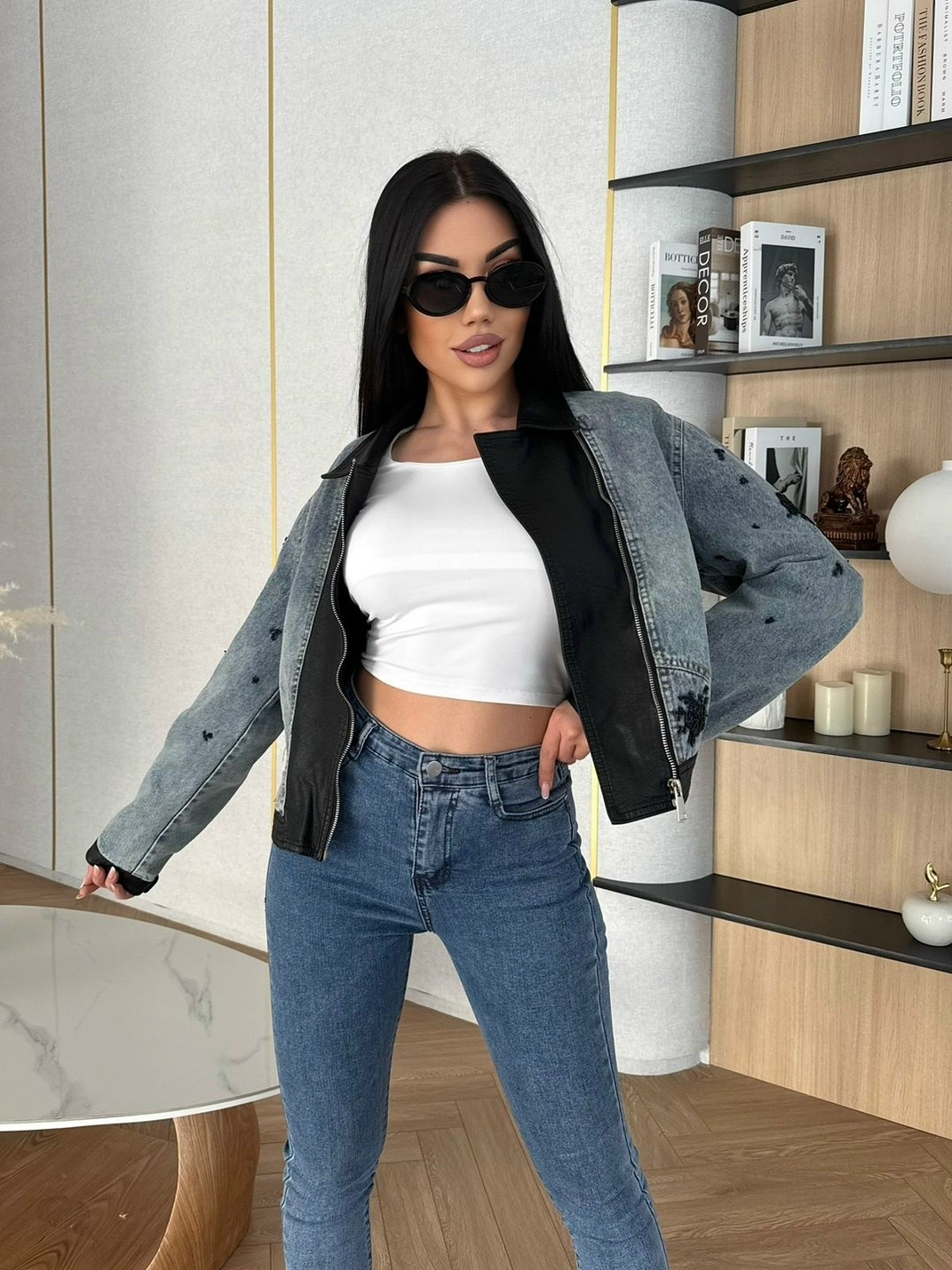 джинсовая куртка,куртка джинсовая женская,стильная куртка,куртка бомбер,куртка бомбер джинсовая