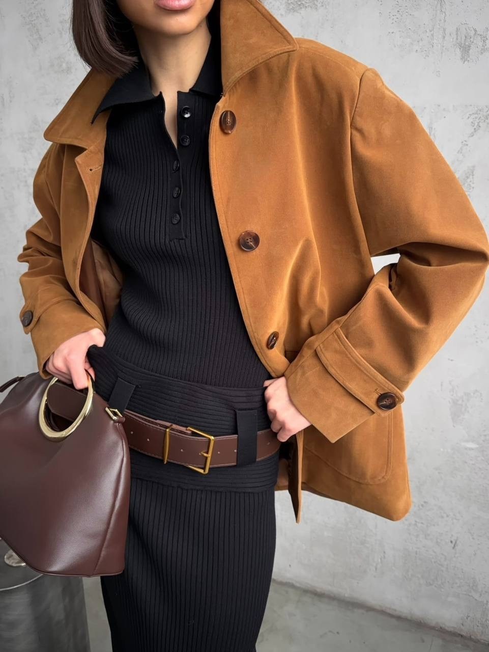 полупальто коричневый,пальто пиджак,коричневое пальто,пальто dava 7003 шоколадное