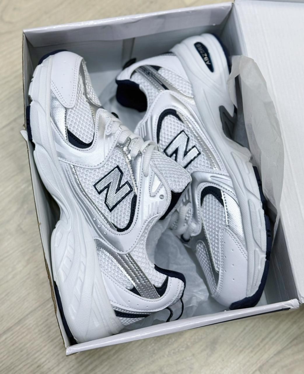 кроссовки new balance 530,new balance 530 white silver navy,кроссовки new balance,кроссовки женская new balance 530,кроссовки женские