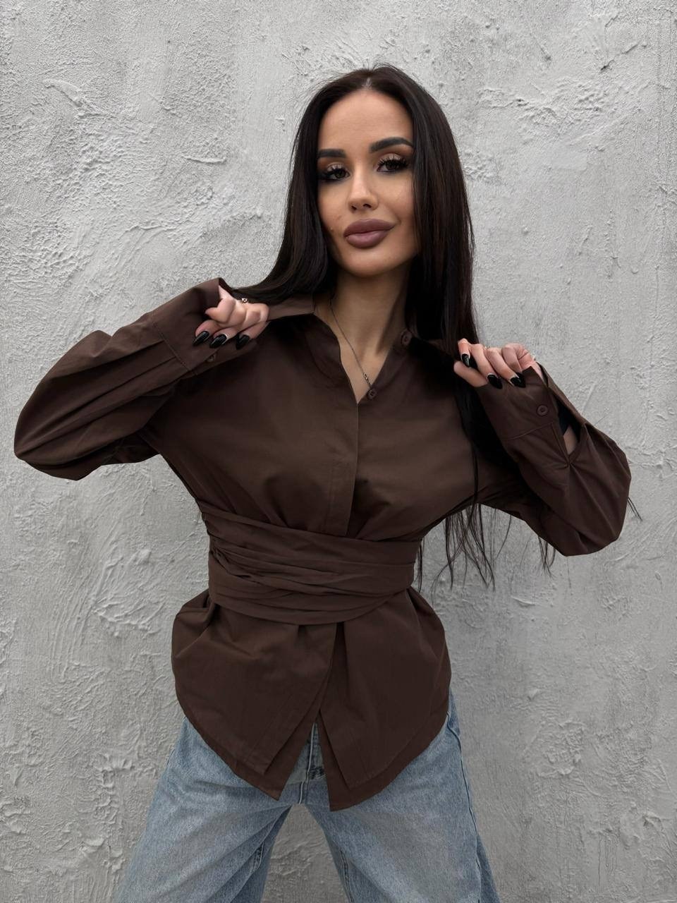 рубашка женская,рубашка с завязками,рубашка,рубашка с поясом,белая рубашка