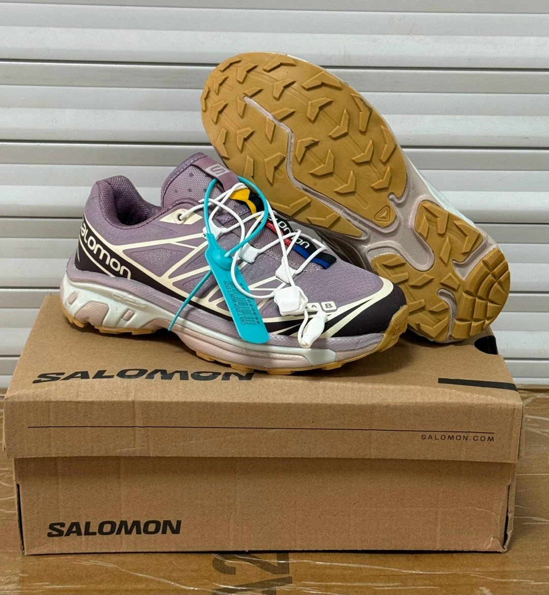 кроссовки salomon,кроссовки salomon xt 6,кроссовки salomon xt,salomon xt 6,кроссовки xt-6 trail black purple yellow 410864 salomon