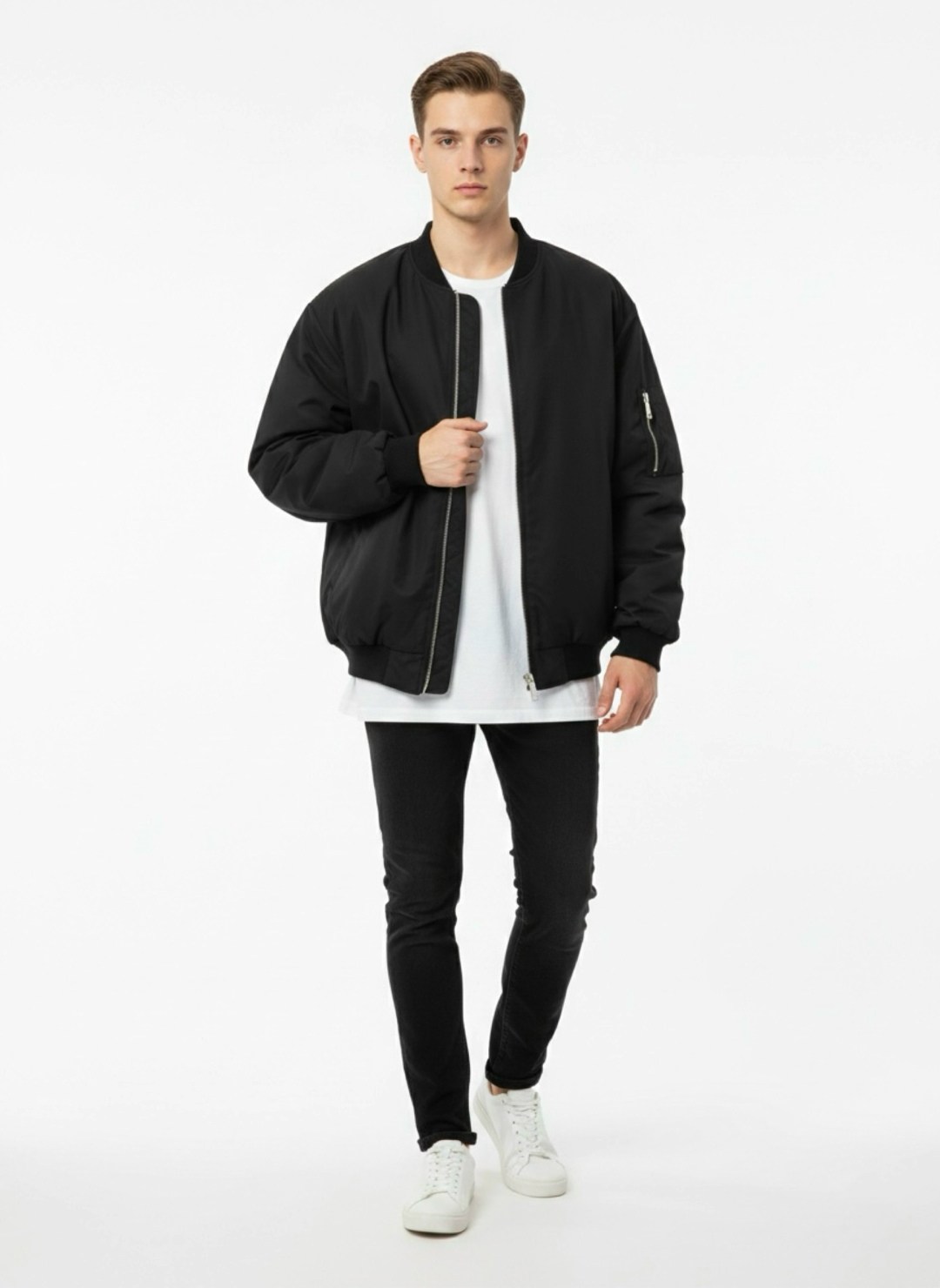 куртка мужская бомбер,куртка-бомбер,бомбер мужской,куртка мужскaя демисезонная,черный бомбер