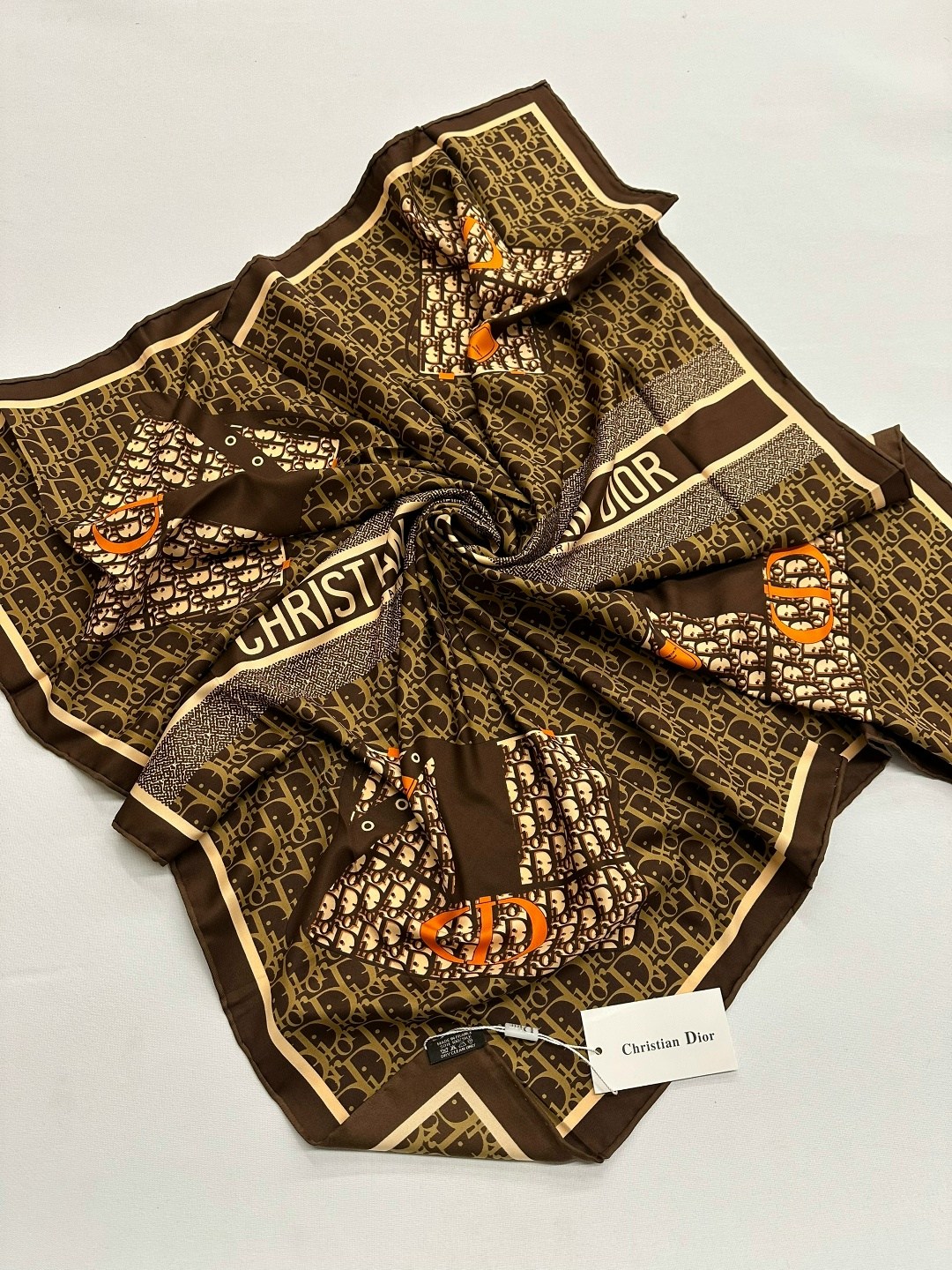 dior платок,шелковый платок christian dior,платок женский,брендовый платок,платки шелковые