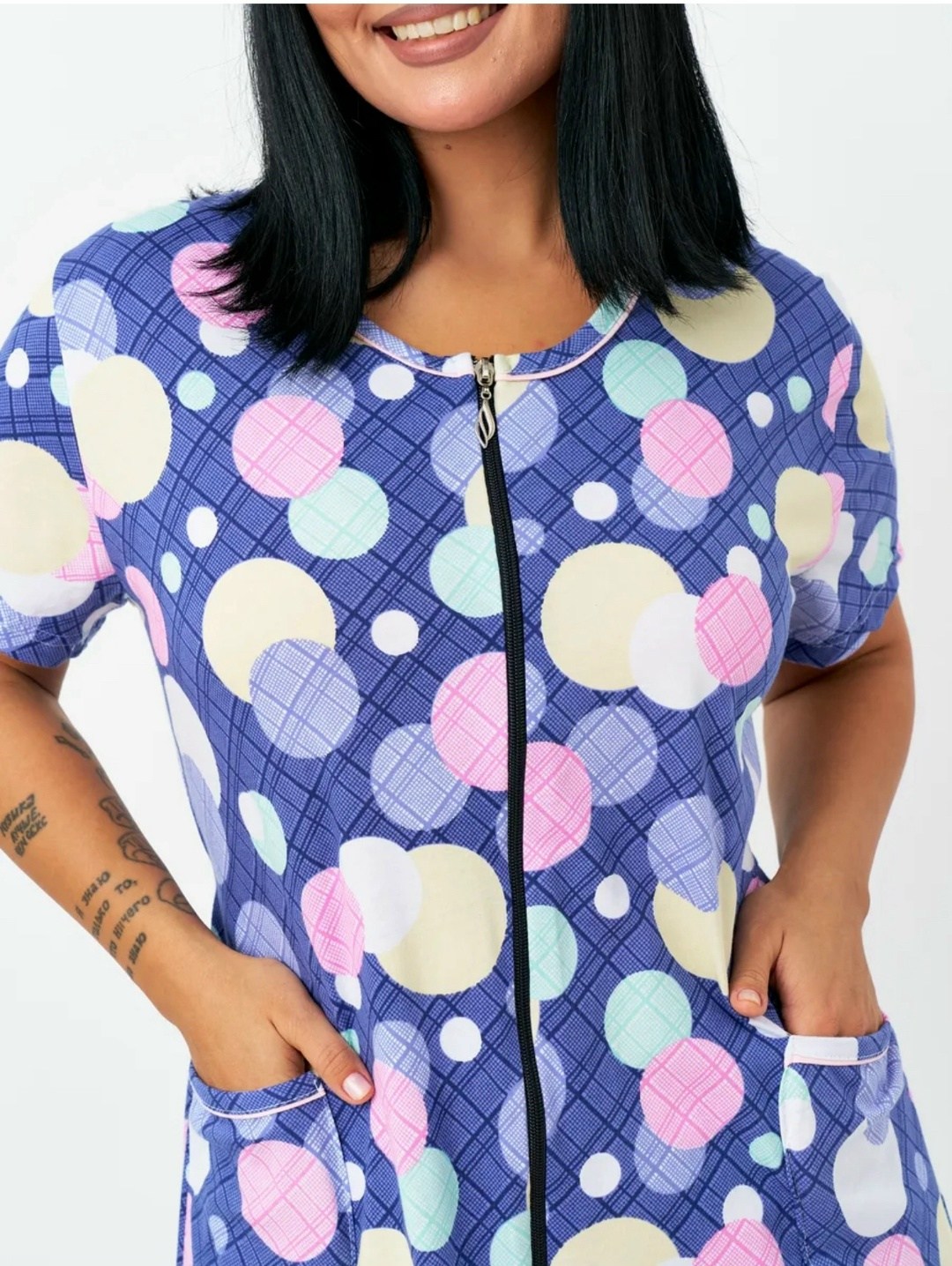 халат женский,халат женский домашний,халат женский для дома,домашний халат на молнии,домашний халат