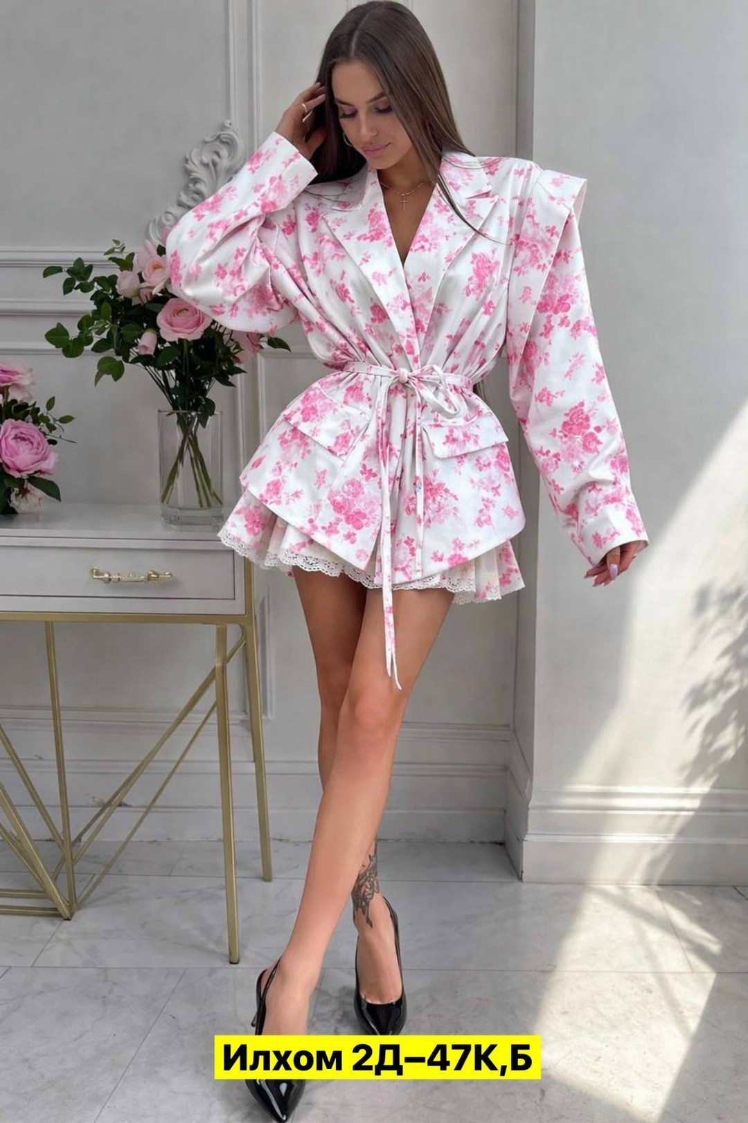 ,женские костюмы,пиджак с цветочным принтом,пиджак оверсайз