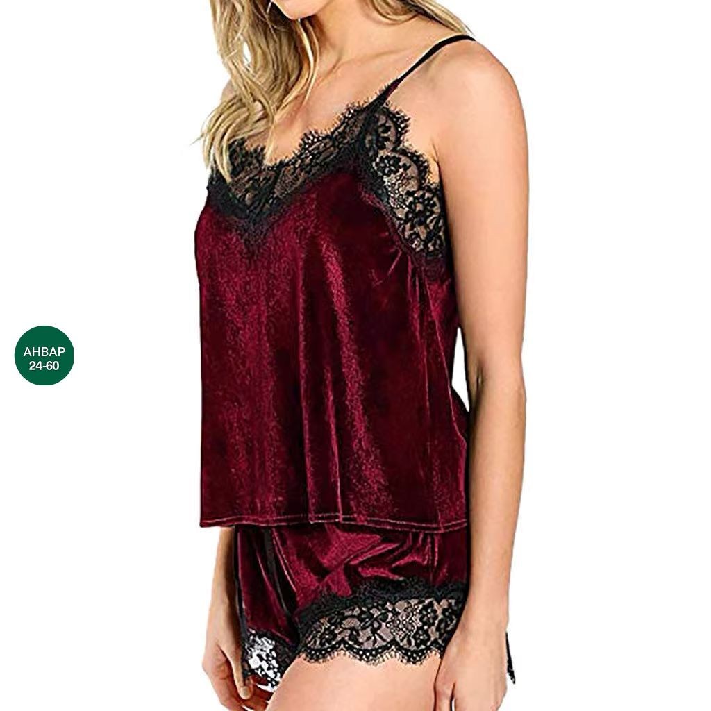 зеленая бархатная пижама,пижама женская кружевная,одежда для сна женская,пижама с шортами и топом велюровая кружевная,пижама из бархата