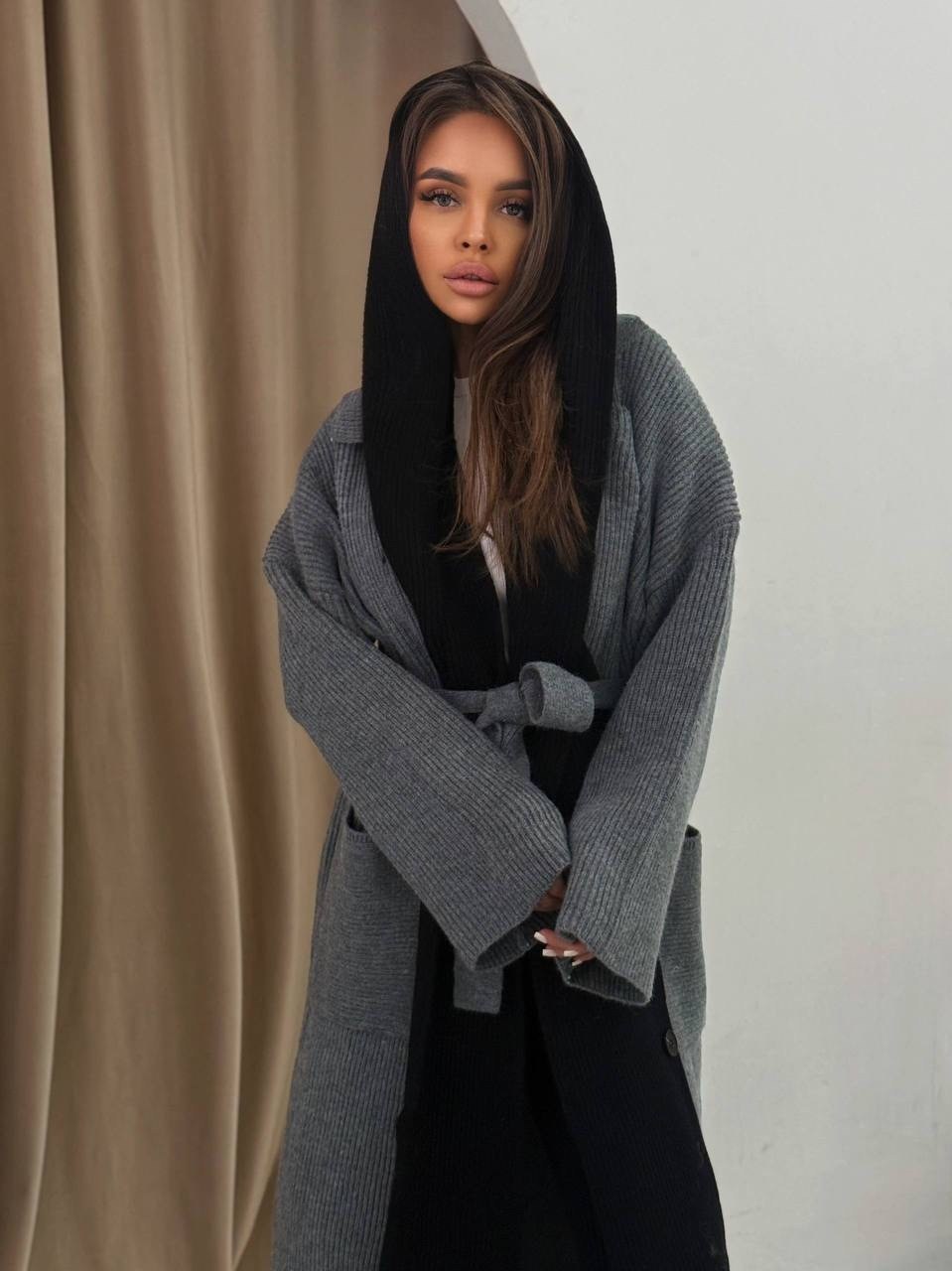 модное пальто,женские пальто,пальто серое,удлиненное пальто,пальто оверсайз