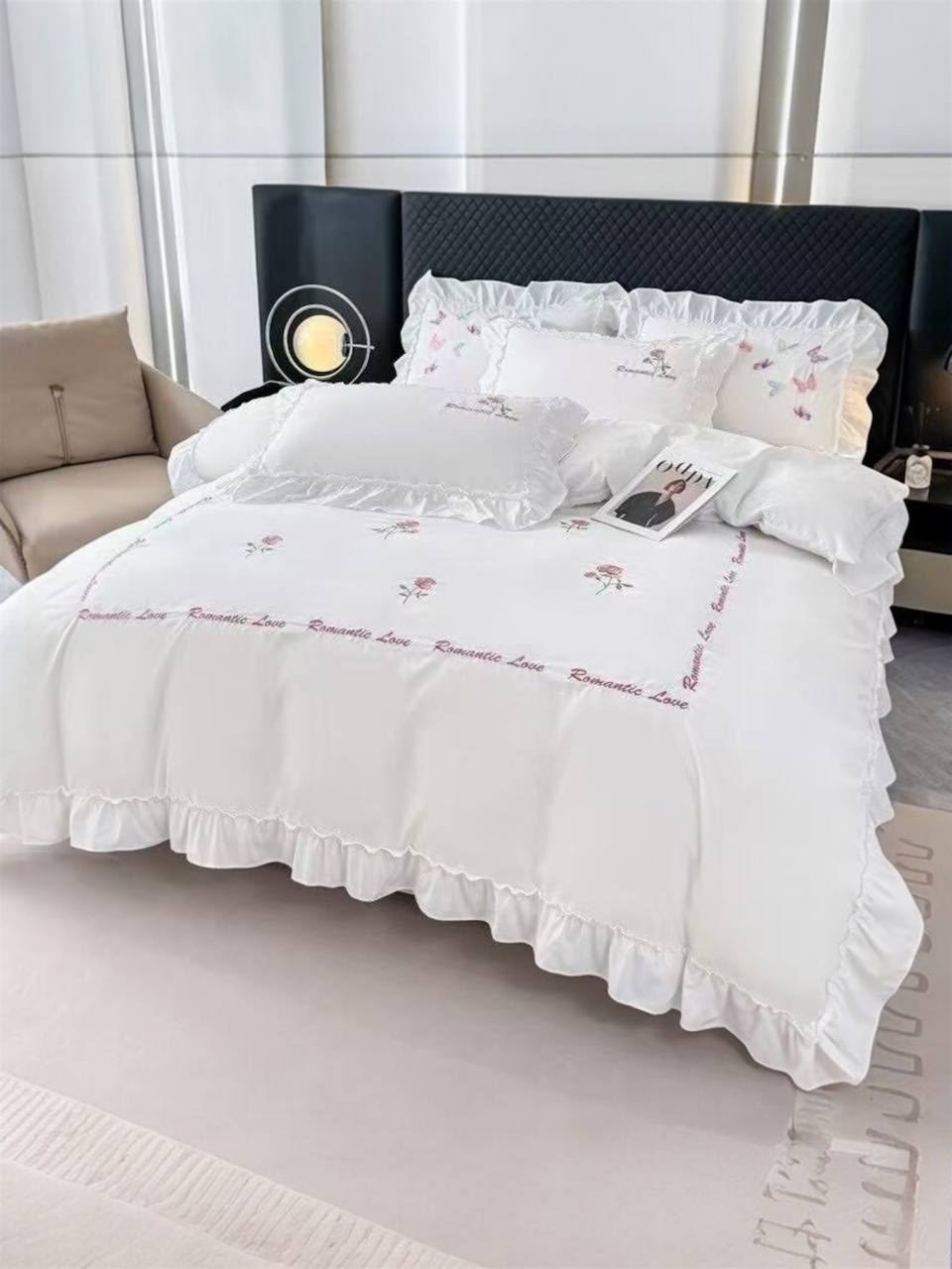 комплект постельного клубнички,комплект постельного белья,постельное белье клубничка,постельное белье,комплект постельного белья с готовым одеялом клубничка asabeua