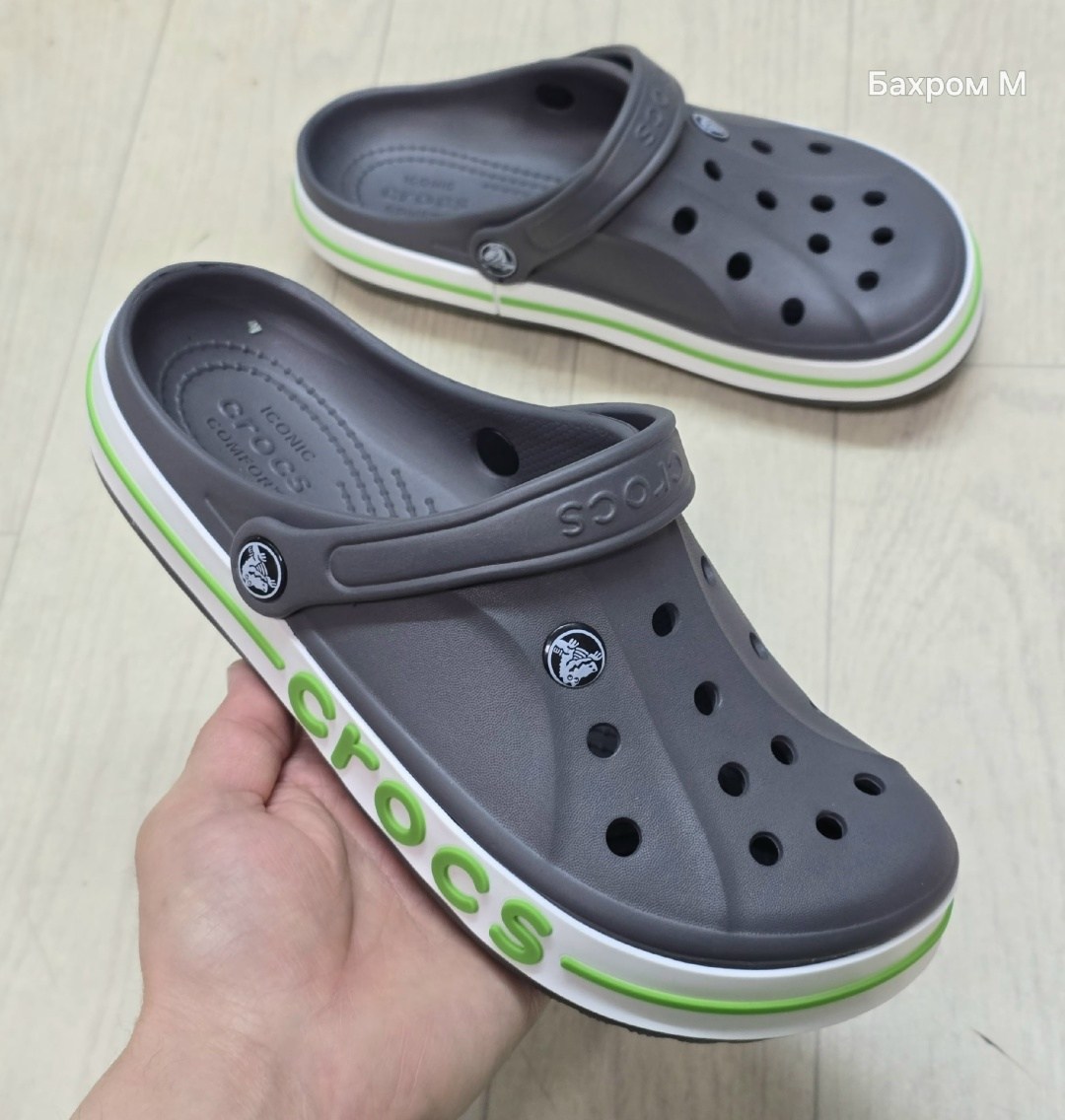 кроксы мужские сандалии,сабо crocs bayaband clog,сабо crocs,серые сабо crocs bayaband clog,crocs мужские