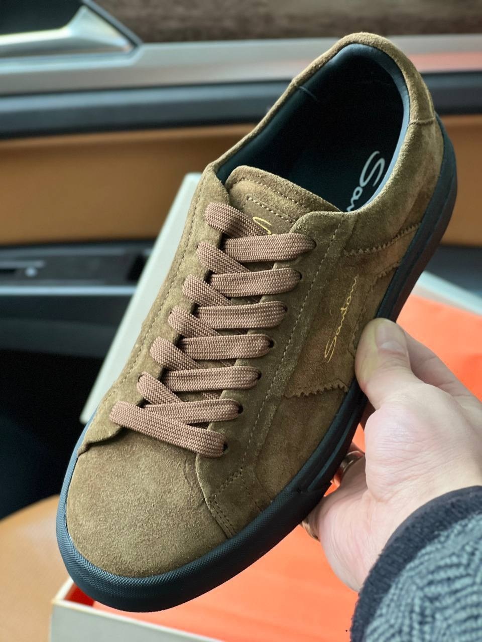 ,мужская ,обуви,кроссовки santoni,повседневная