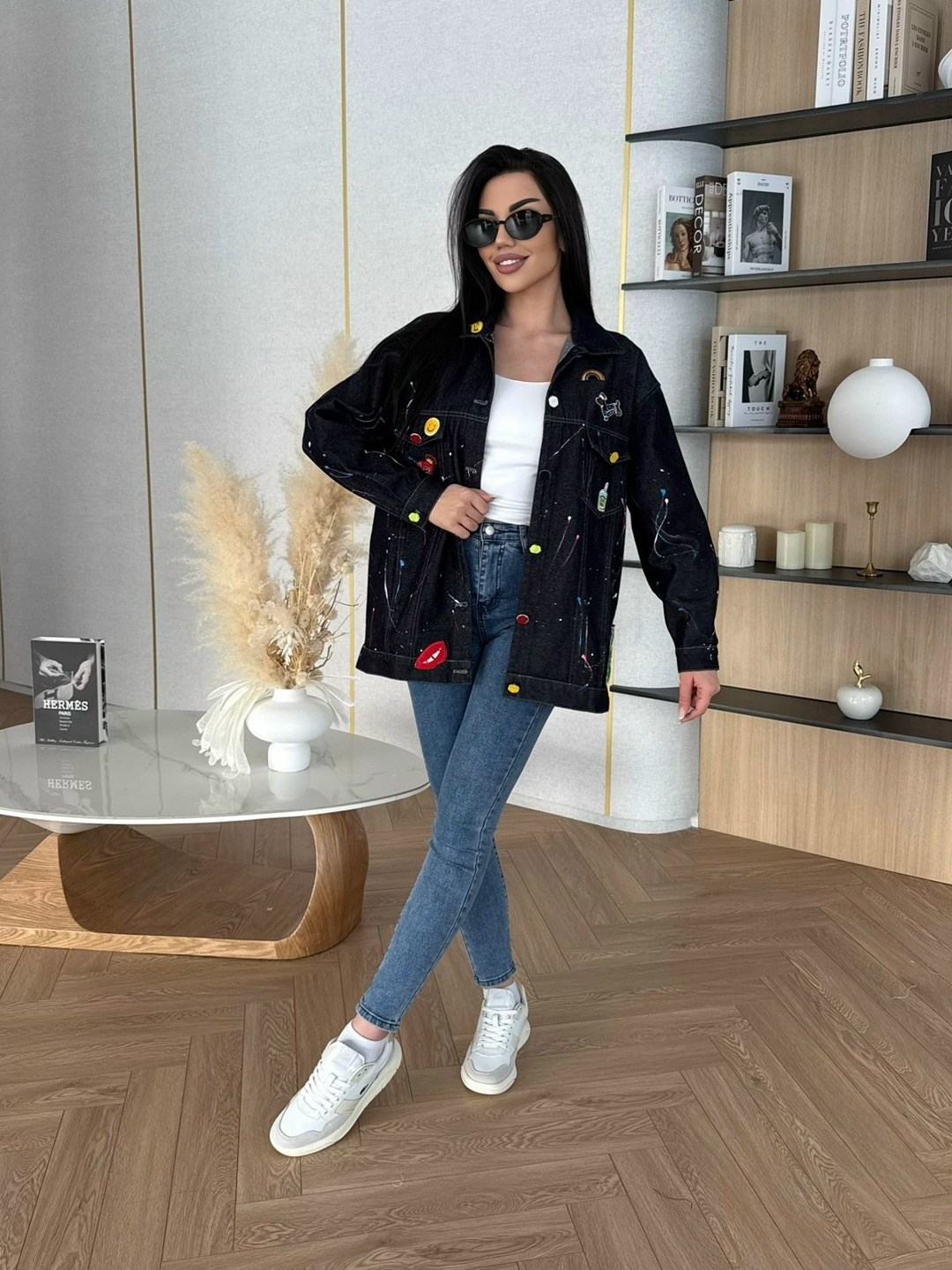 куртка женская джинсовая оверсайз,куртка джинсовая,женская джинсовая куртка,джинсовая куртка оверсайз удлиненная mamiel,модные джинсовые куртки