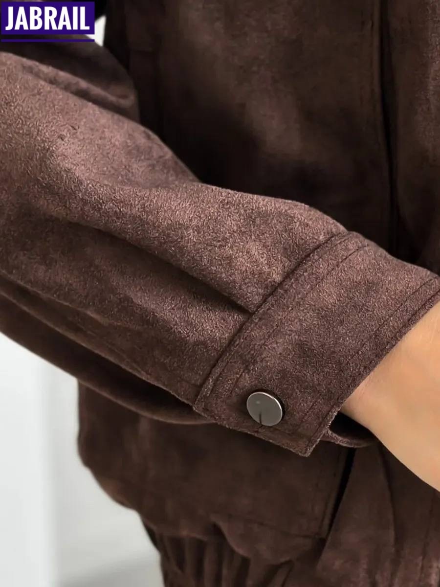 женская куртка бомбер из эко замши коричневого цвета,куртка бомбер замшевая оверсайз lofus,бомбер укороченный оверсайз замшевый куртка рабочего тренд saint shine,куртка бомбер замшевый оверсайз lofus