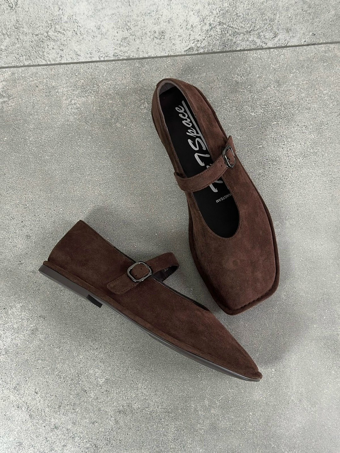 ,балетки замшевые мэри джейн massimo dutti, повседневные,туфли на плоской подошве,замшевые балетки