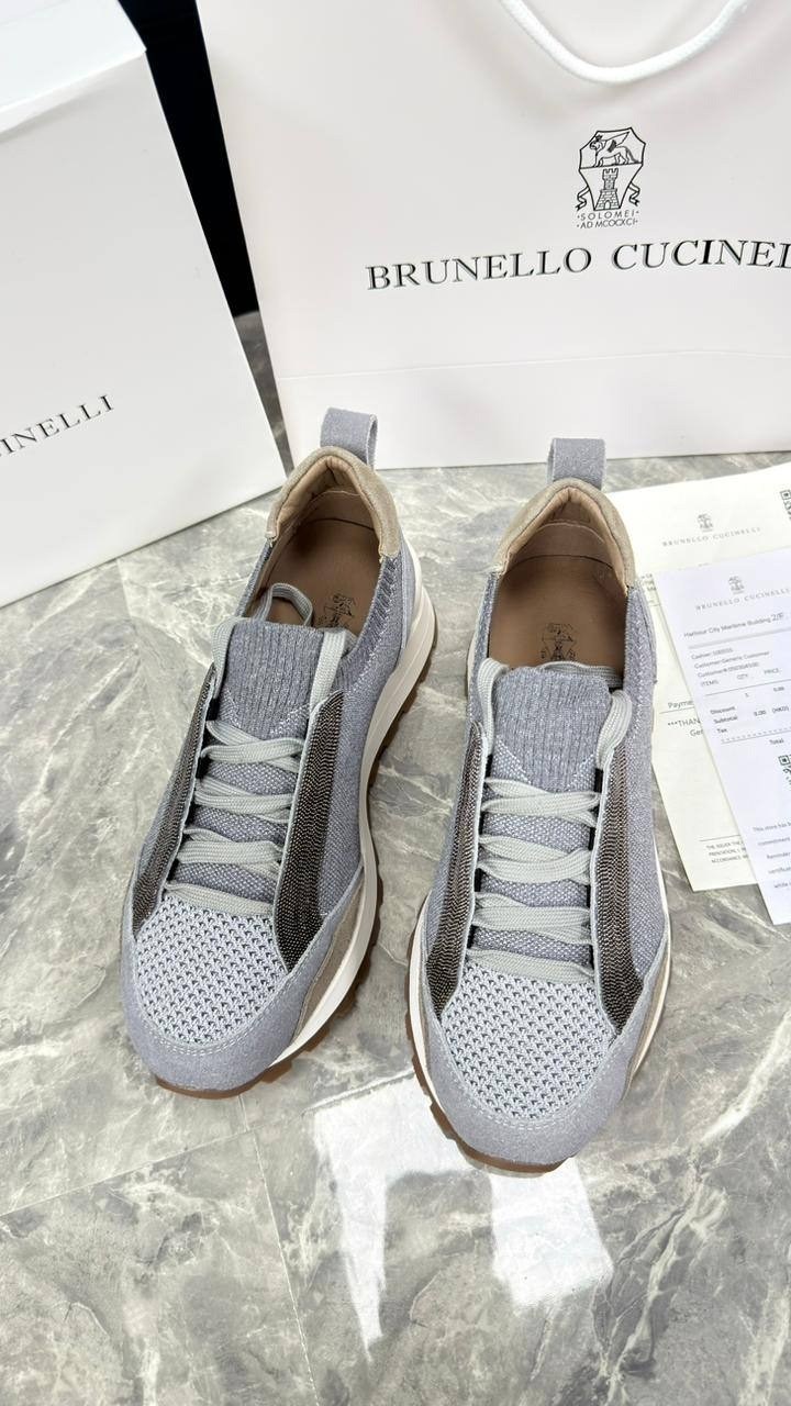brunello cucinelli кроссовки,brunello cucinelli кроссовки мужские,комбинированные кроссовки brunello cucinelli,женские кроссовки brunello cucinelli,brunello cucinelli кроссовки серые