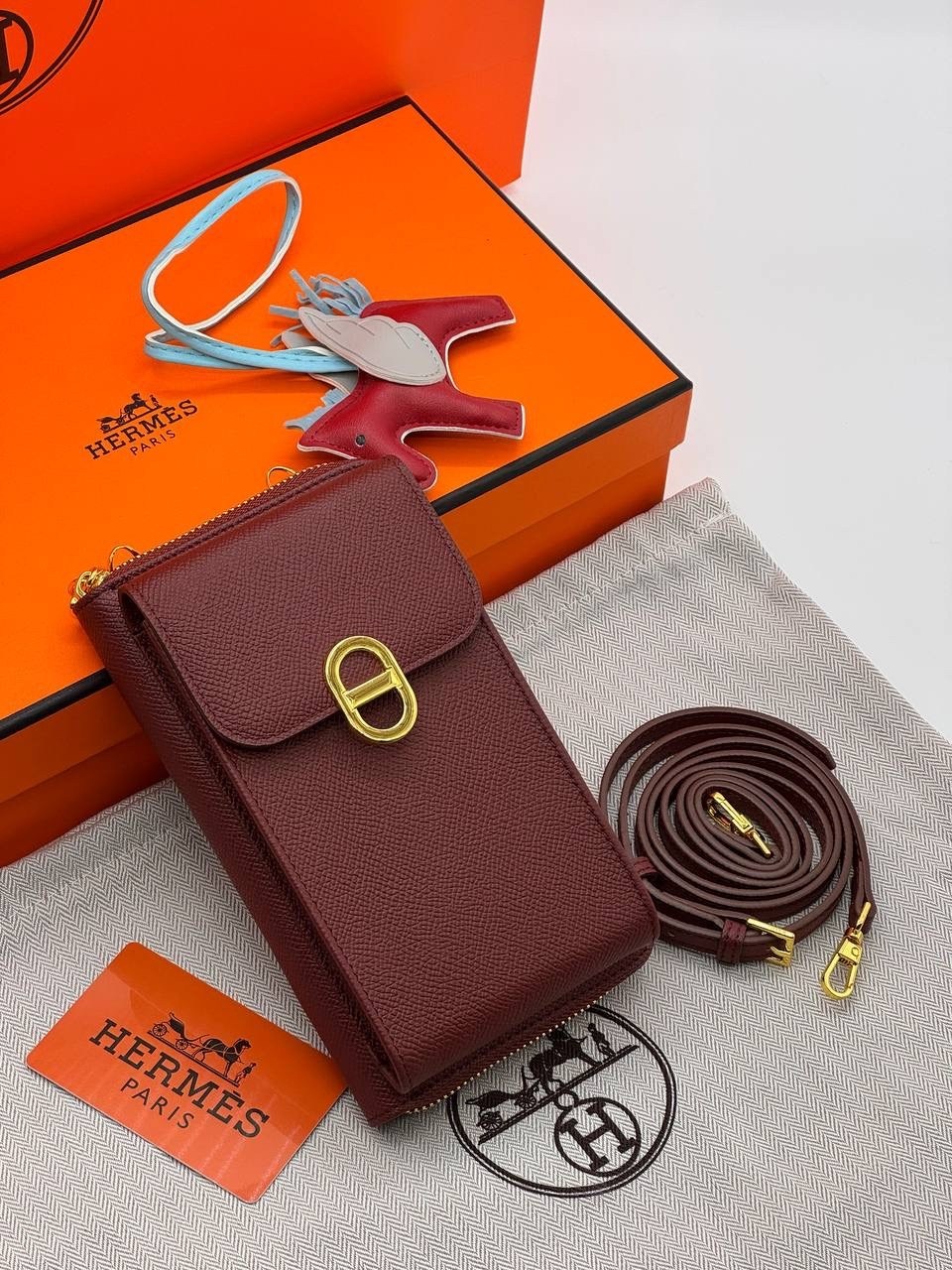 кошелек hermes,портмоне хермес,клатч,женские кошельки,кошелек визитница