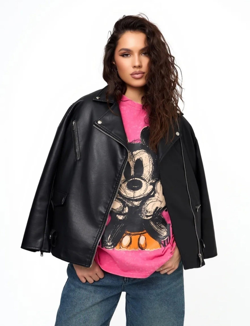 футболки женская оверсайз,футболки оверсайз с принтами,футболка женская варенка оверсайз с принтом,футболки женская,свитшот оверсайз с принтом "микки маус"