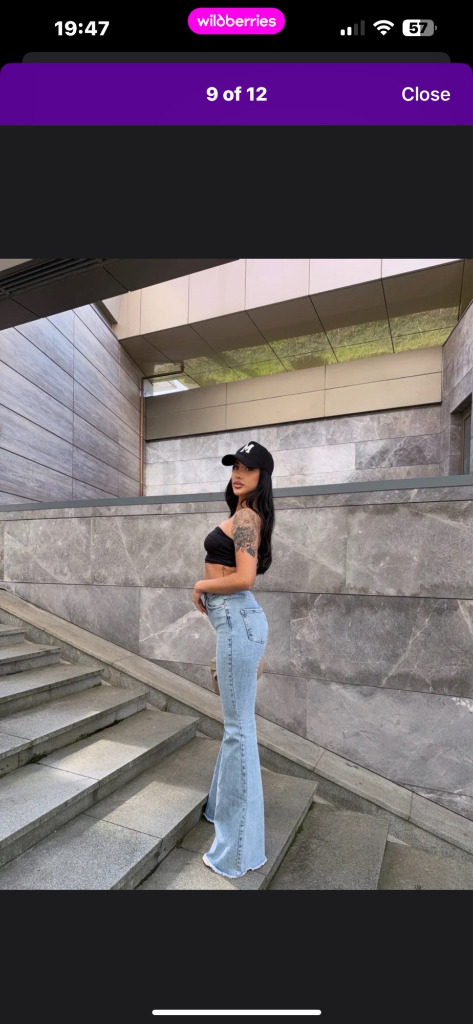 джинсы из коттон стильные,джинсы клеш женские,джинсы женские,джинсы стильные,джинсы клеш