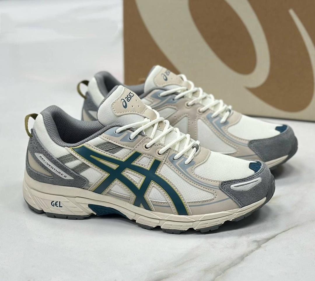 кроссовки asics gel venture 6,asics gel venture 6,кроссовки asics gel venture 6 серый синий,кроссовки asics gel,asics gel venture 6 "white/blue"