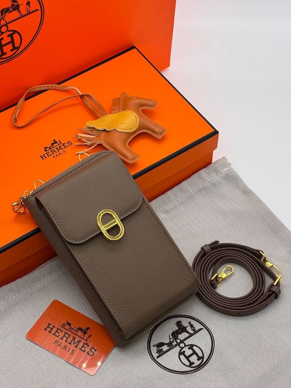 кошелек hermes,портмоне хермес,клатч,женские кошельки,кошелек визитница